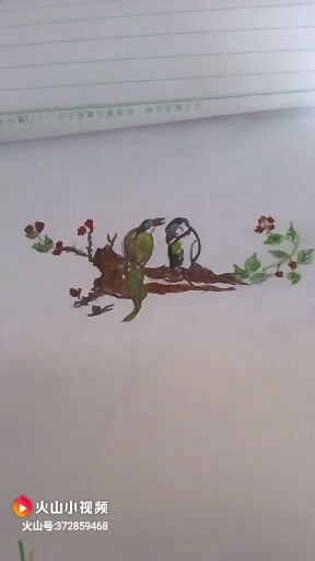 今天画的