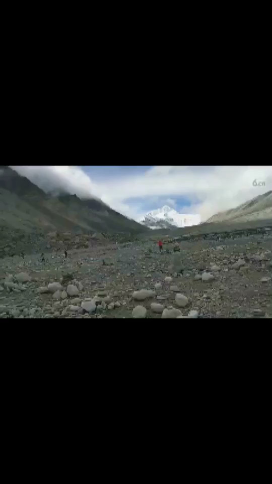 珠峰大本营漂亮的风景