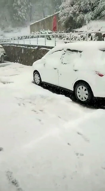 新疆部分山区五月下大雪