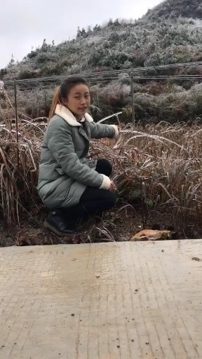 醉美贵州下雪了