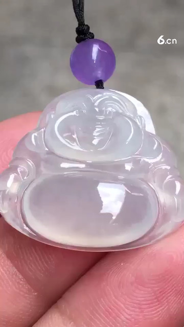 冰种佛公，完美细腻，20.7*