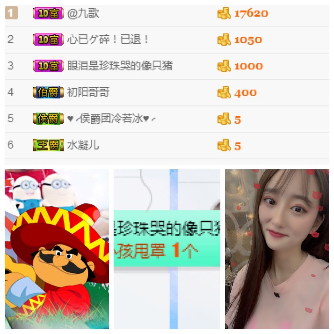 指尖六的主播照片