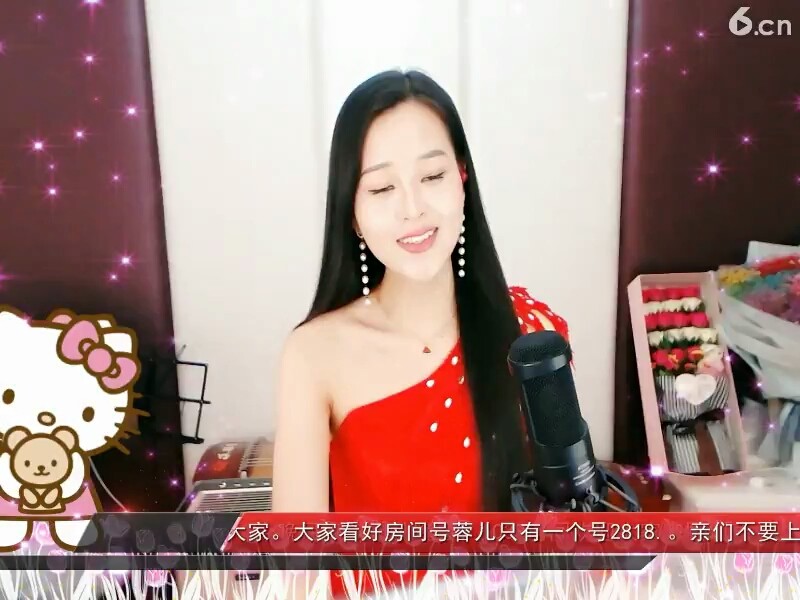 月亮在，，天