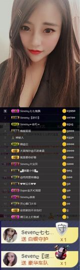 Sevenღ你七七呀主播照片