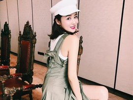 渣渣白主播照片