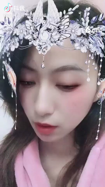 这个造型好美，配仙女裙子