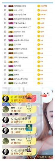 傻白甜~~！主播照片