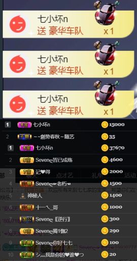 Sevenღ你七七呀主播照片