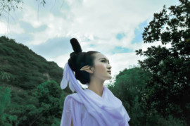 李沐汐古筝主播照片