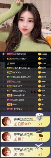 Sevenღ你七七呀主播照片