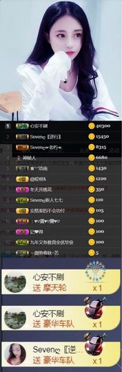 Sevenღ你七七呀主播照片