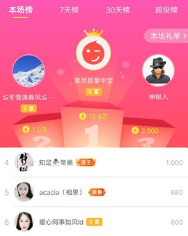 暖心晚上播主播照片
