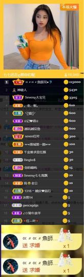 Sevenღ你七七呀主播照片