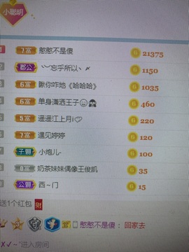长腿聪聪♥等守护主播照片