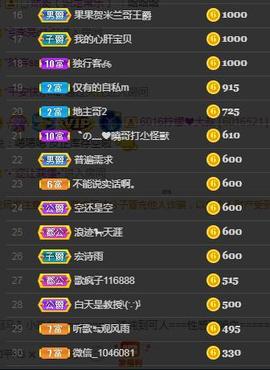 恋歌爱唱歌主播照片