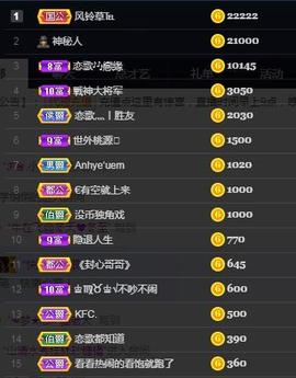 恋歌爱唱歌主播照片
