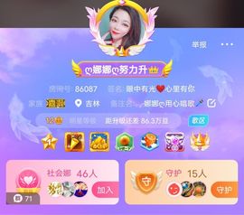 ღ娜娜ぃ肚子疼请假~主播照片