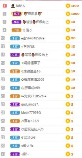 沁馨ღ求百元榜主播照片