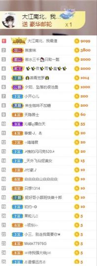 沁馨ღ求百元榜主播照片