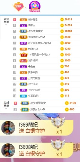 萌妃不甜了主播照片