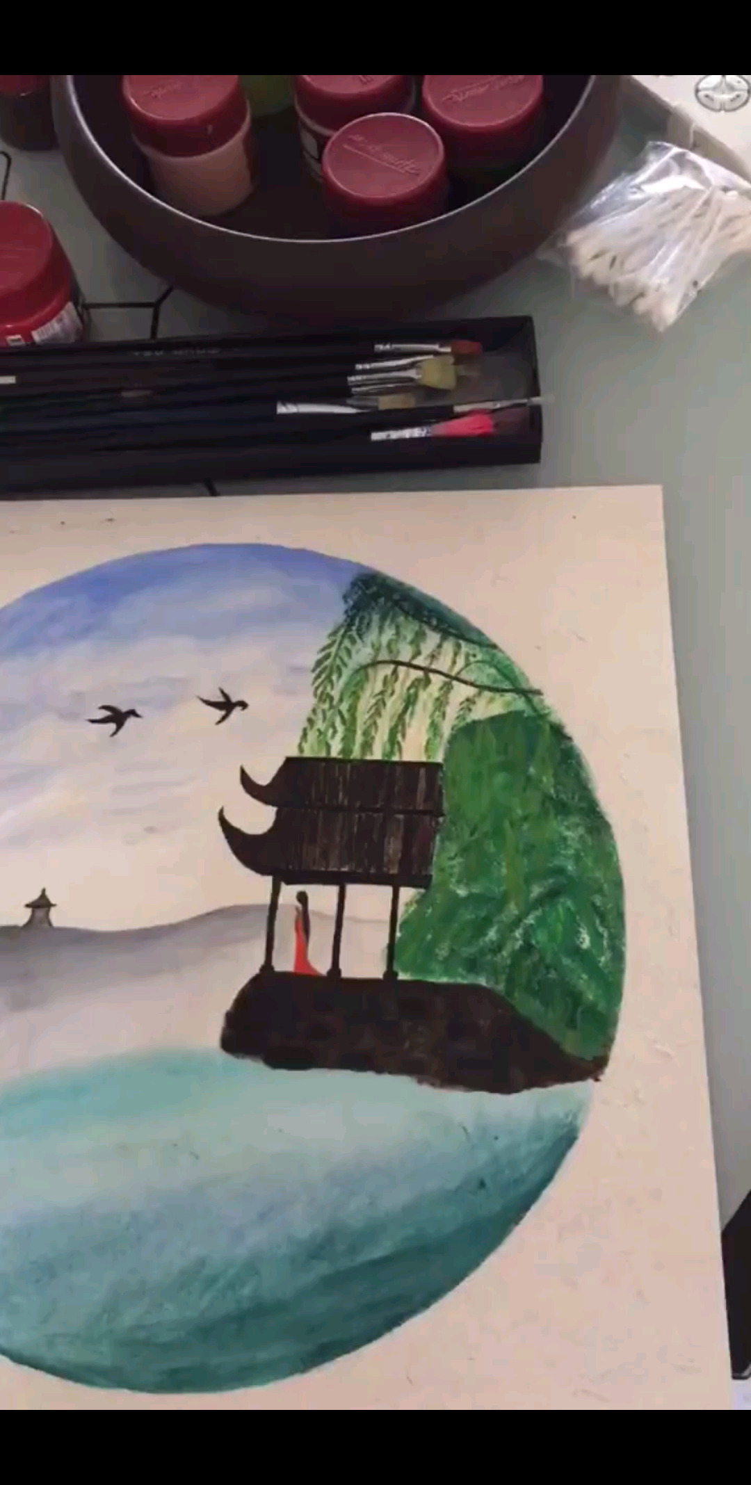 长亭外，古道边，有没
