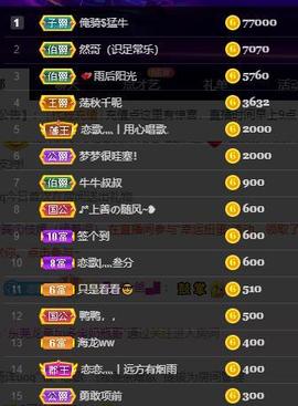 恋歌爱唱歌主播照片