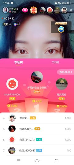 小芳，🌸减肥打卡主播照片