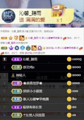 沁馨ღ求百元榜主播照片