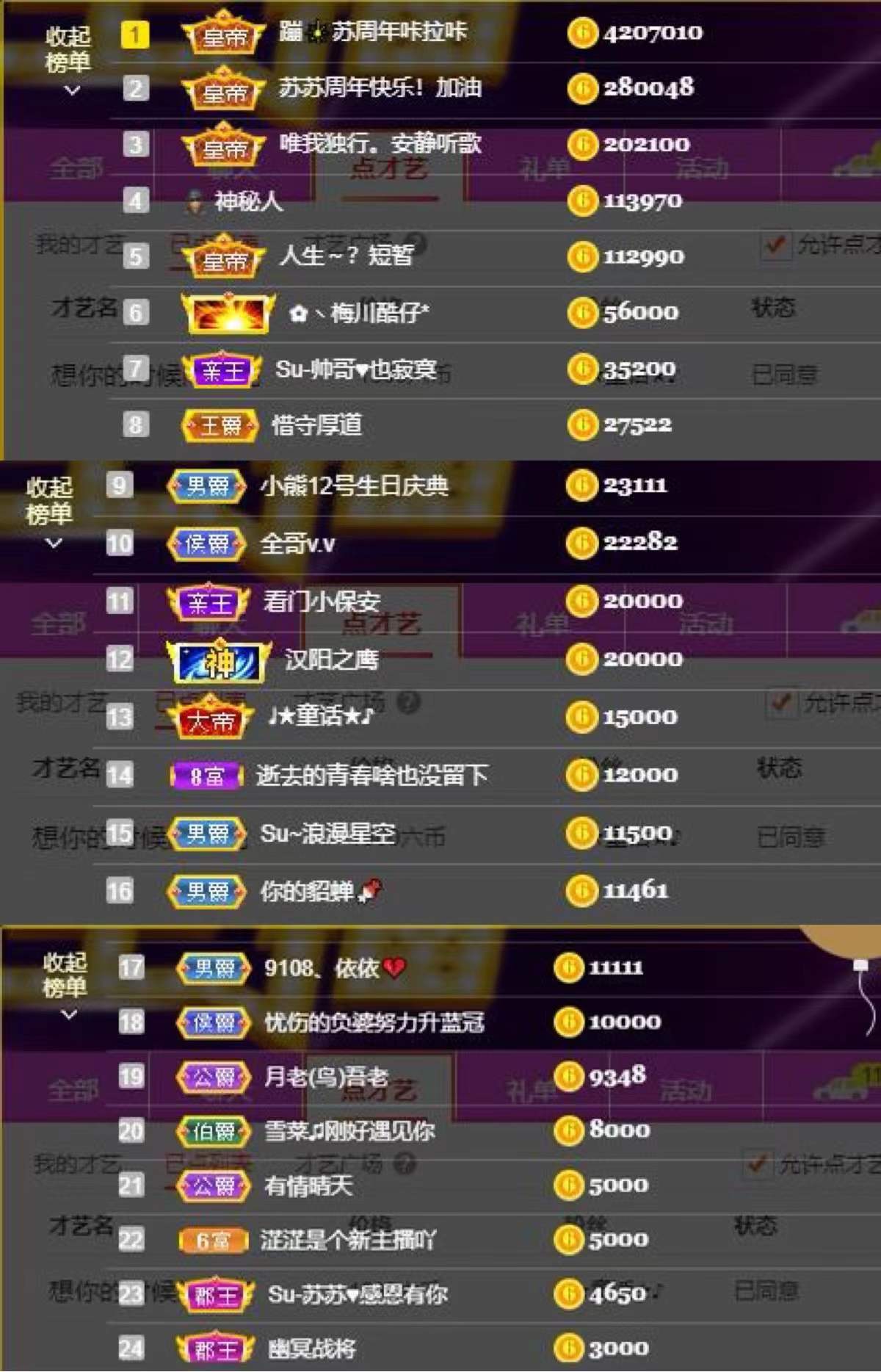 Su-苏苏♥感恩有你主播照片
