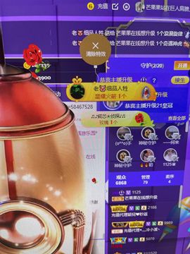 芒果果榴莲贺老大升级主播照片