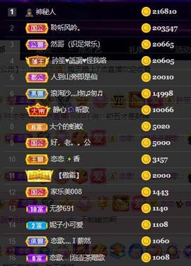 恋歌爱唱歌主播照片
