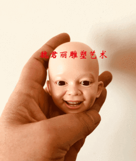 魏君丽雕像艺术主播照片