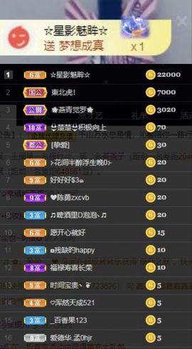 沁馨ღ求百元榜主播照片
