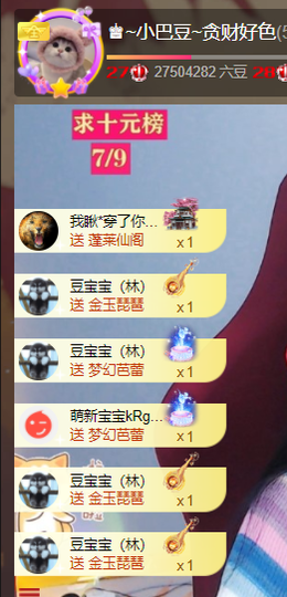 ♚~小巴豆~贪财好色的图片