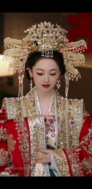 我凤冠霞帔已穿好，你还不来😂