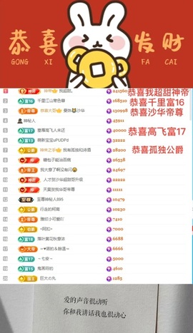 谁的糖。主播照片