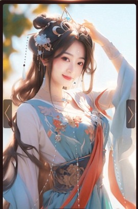 微晨美女主播照片