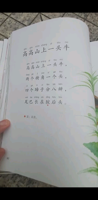 高高山上一头牛