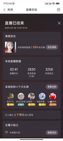海鸽晚上见主播照片