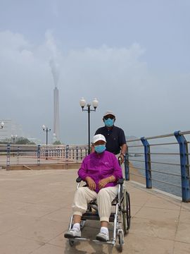 夕阳霞映互悦开心主播照片