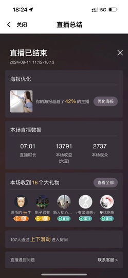 美的虎喜欢的角色主播照片