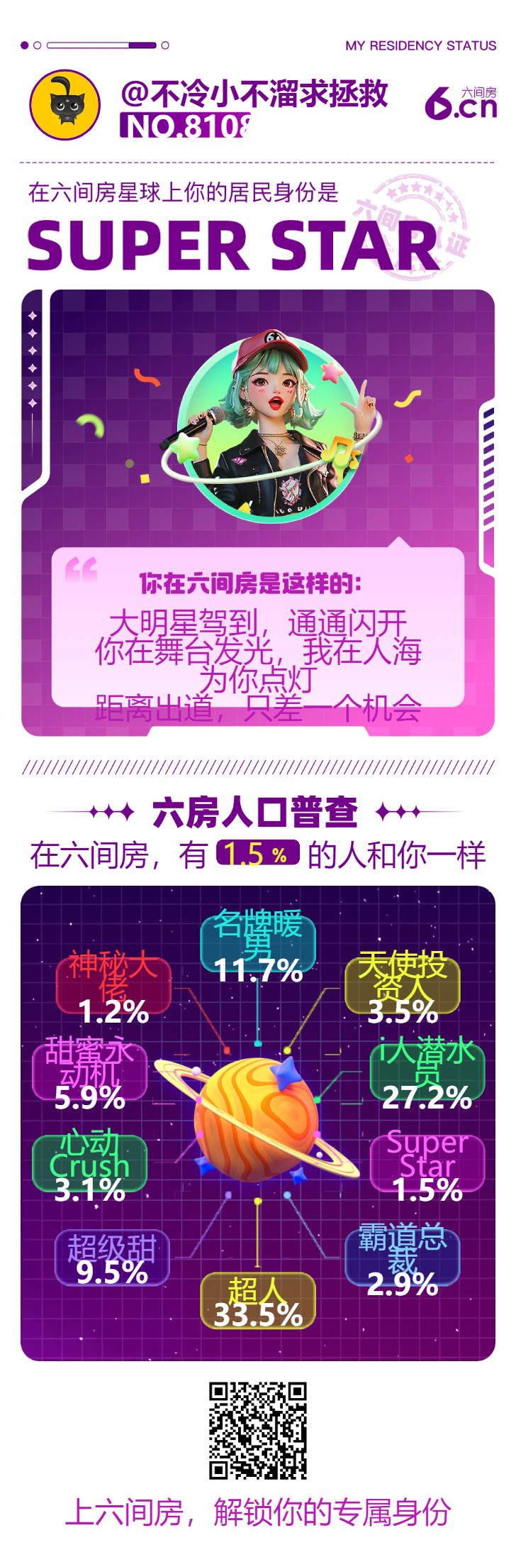 不冷小妖精的图片