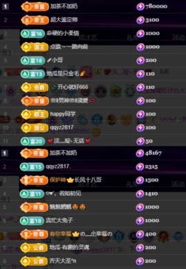 Wuli奶茶主播照片