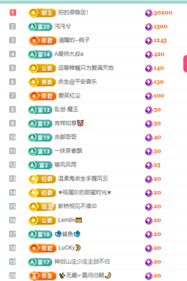 聆听恭贺北哥荣升帝圣主播照片