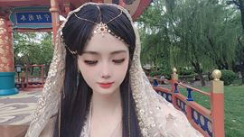 妞妞骑行中国主播照片
