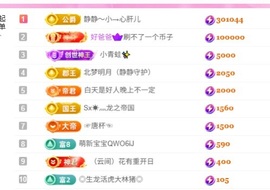 倾城静静贺美好哥神尊主播照片