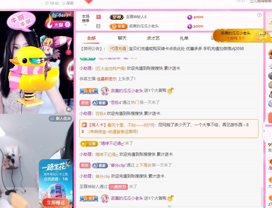 金牌代理❤玲儿❤主播图片