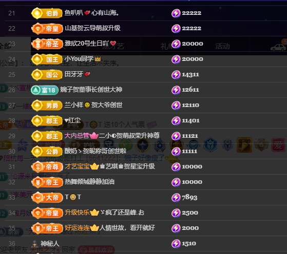 杭贺爸天蝎钱爱哥K升主播图片