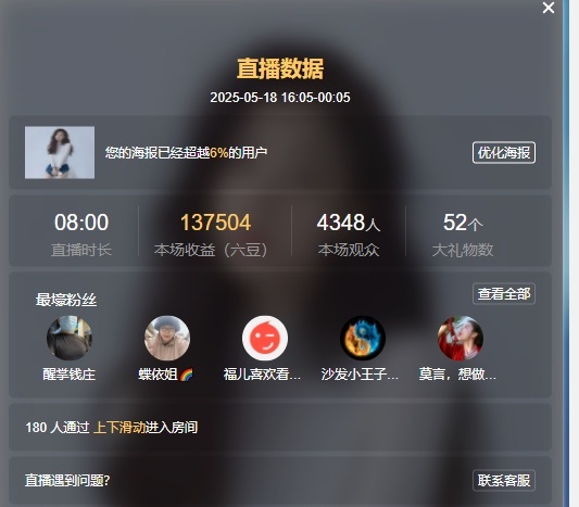 🍼爱笑~爱钱祝莫言主播图片