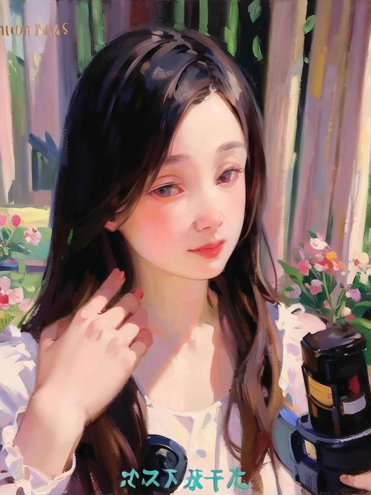 邂逅风中那朵绚丽云彩的图片